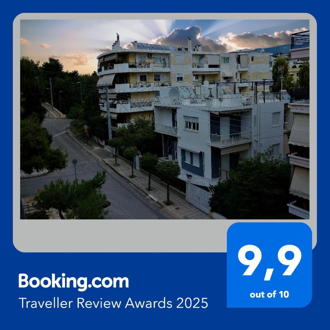 Zefyros Super Cool Apartments next to Alimos Riviera Atenas Exterior foto